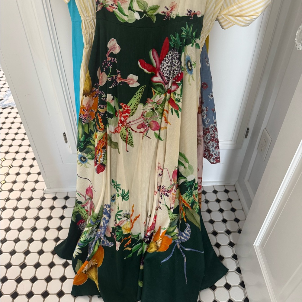 Alemais Multicolor Botanical Maxi Dress